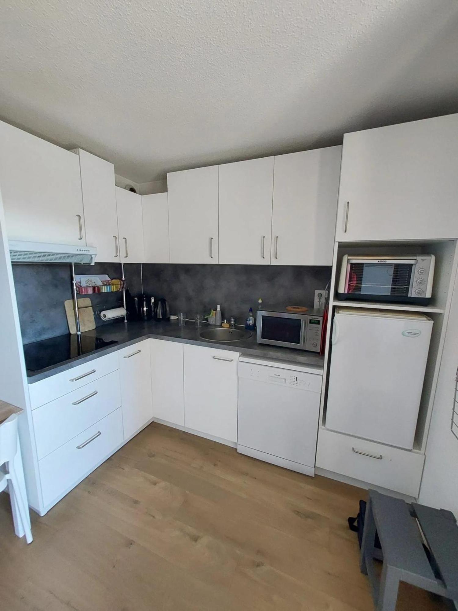 Appartement Confortable A L'Alpe D'Huez De 27 M² Avec Vue Montagne 외부 사진