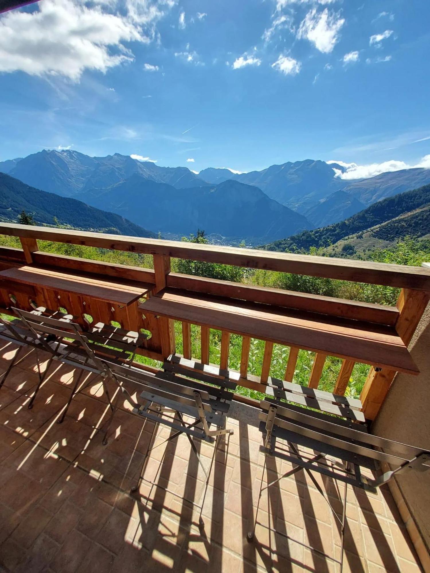 Appartement Confortable A L'Alpe D'Huez De 27 M² Avec Vue Montagne 외부 사진