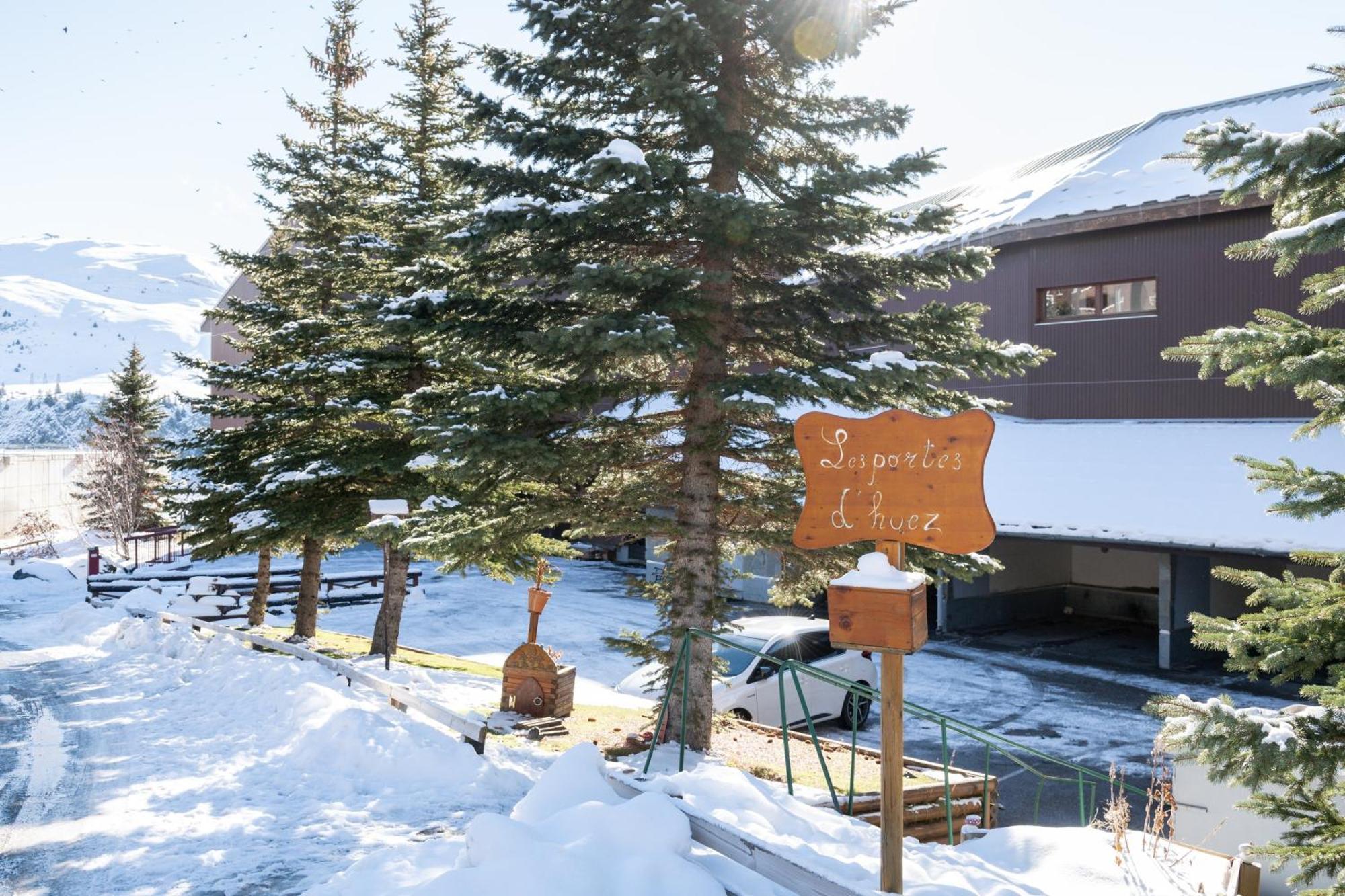 Appartement Confortable A L'Alpe D'Huez De 27 M² Avec Vue Montagne 외부 사진
