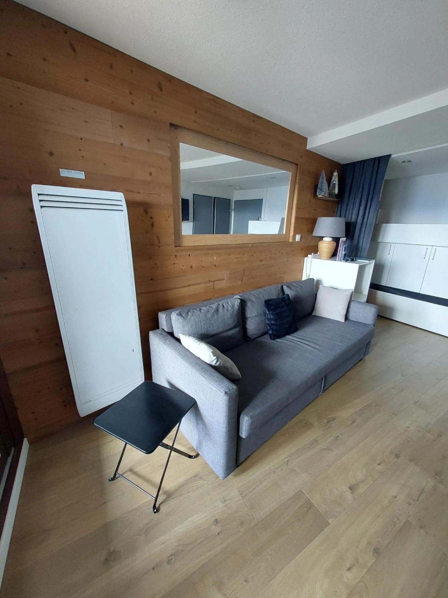Appartement Confortable A L'Alpe D'Huez De 27 M² Avec Vue Montagne 외부 사진